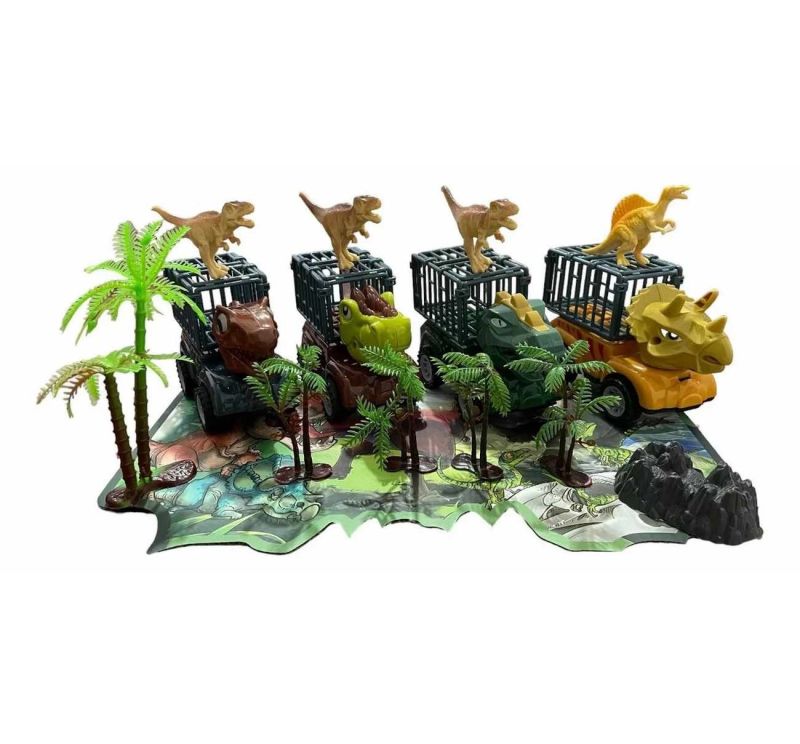 Comprar Carros Dinosaurios Monster Jaula Juguete en Electroshopy